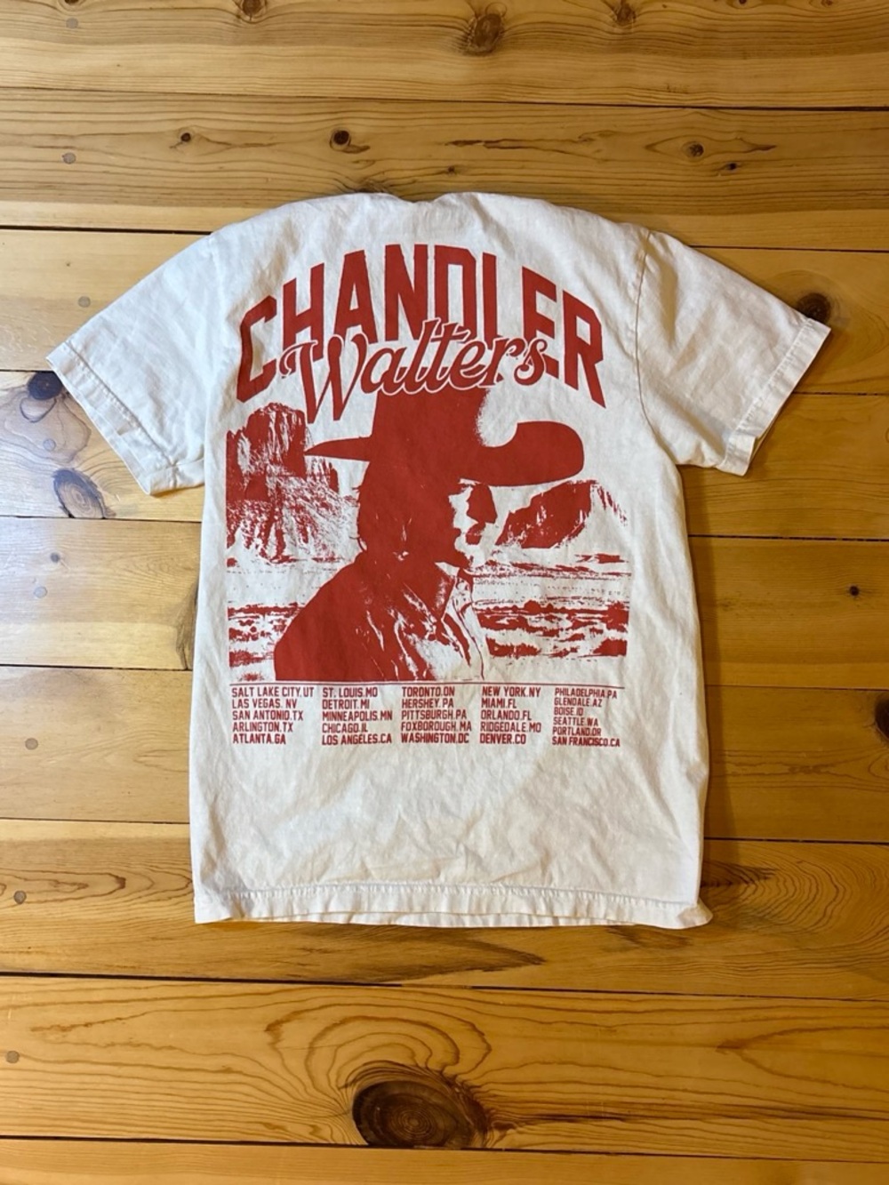 White Short-Sleeve Graphic Tee